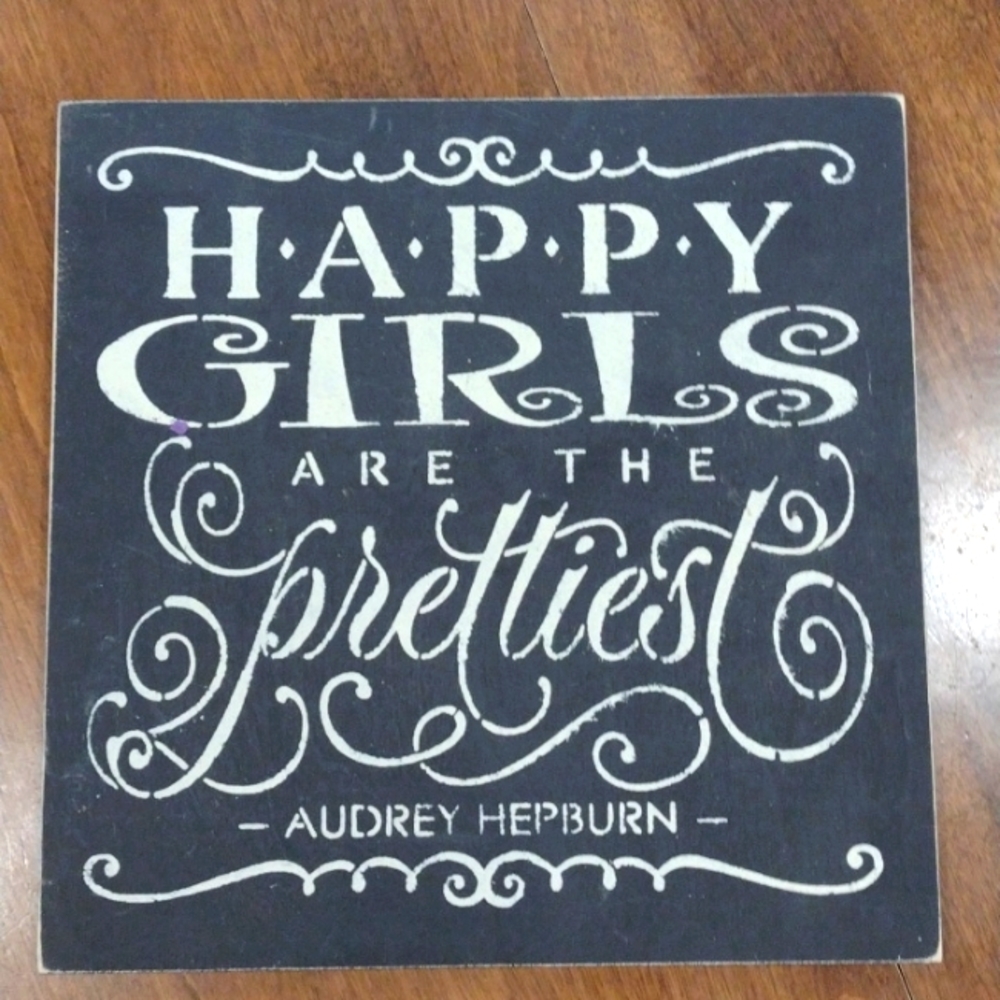 Audrey Hepburn wall plaque